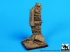 Black Dog D35040 Hause ruin wall base 1/35
